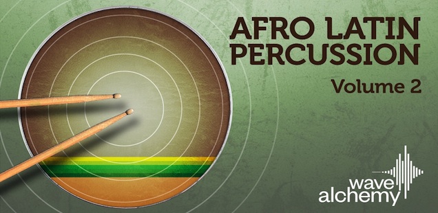 Afro latin percussion Vol2 banner